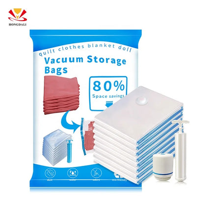 Original Factory Jumbo Compression Bag Set for Blanket Medium Vacuum Storage Bags for Bedding for Living Room