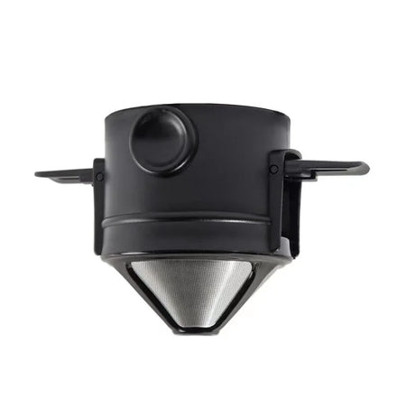 Household Reusable Coffee Strainer Filter With Pour Over Coffee Dripper with Filter Mesh Single Cup Coffee Drip Filter