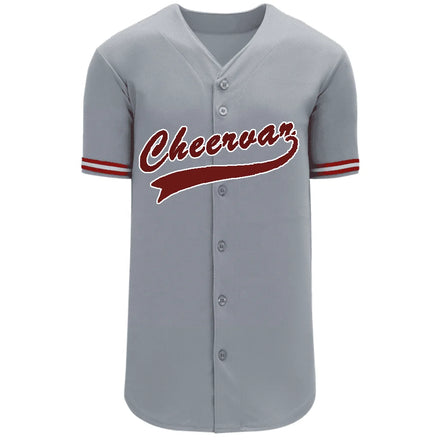 Wholesale Youth Premium Baseball Blank Sublimated Jerseys Tops 100% Breathable Mesh Polyester Quick Dry