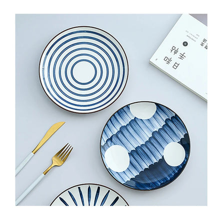 Hand-Painted Ceramic Plate Ceramic Plates Sets Dinnerware Tableware