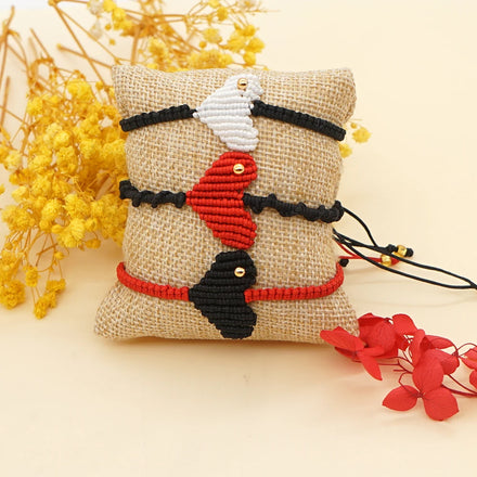 Go2boho Women's Chic Religious Fashion Bracelet Adjustable Woven Rope With Heart MIYUKI Beads Pearl Pulseras Mujer Jewelry Gift