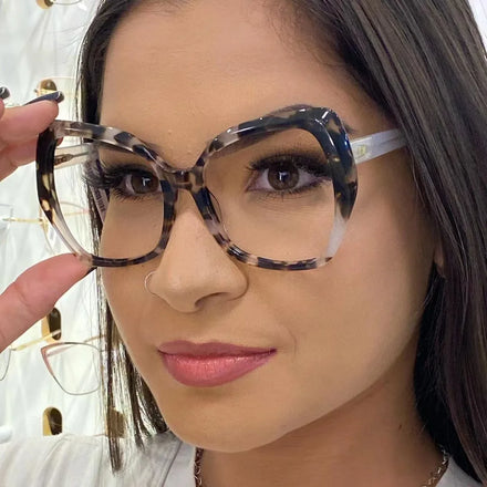 Blue Light Blocking 2024 Newest Designer Custom Logo Women Eyewear Frame Computer Glasses 2023