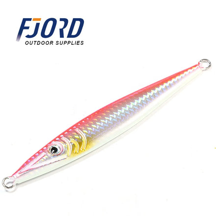 FJORD Customized 40g 60g 80g 100g 120g 150g 180g 220g 250g Fishing Lure Jig with 3d Eyes High Laser Effect Speed Jig
