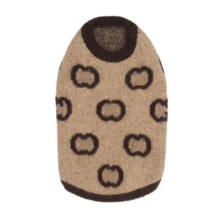 Manufacturer Wholesale Fashion Bull Dog Knitted Jumpers Puppy Clothes Pet Autumn and Winter Thicken Warm Sweater Dog Clothes
