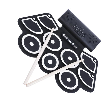 Electric Drums Kids Toy Usb Roll up Drum Kit Software Download Game Playing Drum