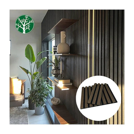 HAORAN Best Value Acoustic Panel 3D Wall Panel Die Schallplatten Wood Slat Wall Panel