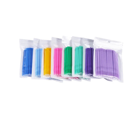 Wholesale Disposable Dental Microbrush Brush Eyelash Extension Micro Applicator Microbrush