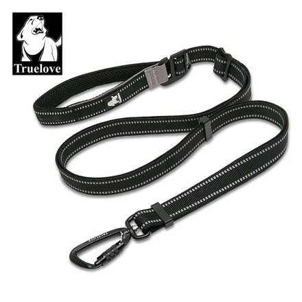 Truelove Ready to Ship Multifunction Reflective Nylon Pet Dog Leash Accessories Hands Free Retractable Heavy Duty Dog Lead Rope
