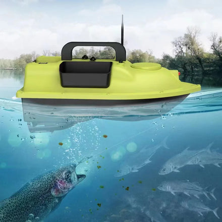 New Arrival 5200mah Large Load Abs Waterproof 500m High Speed Carp Robot Rc Fishing Bait Boat