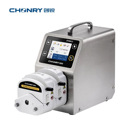 BT600LC Lab Peristaltic Pump With High Flow Stepper Motor Low Pressure Electric Power Source for Watering