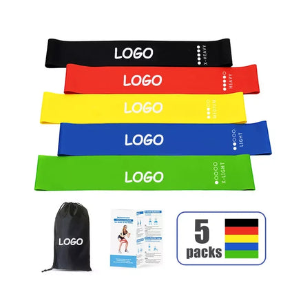 Elastic Durable Gym Latex Hip Circle Resistance Band TT Sports 500x50mm for Yoga Exercise Fitness Home Use