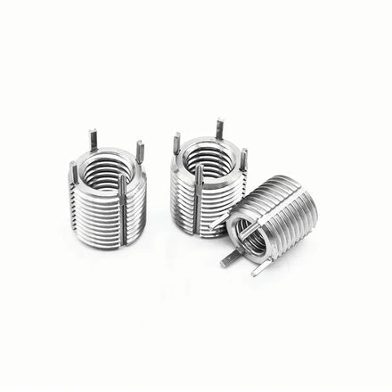 Key-locking Threaded Insert Stainless Steel Keensert Keysert Metric Sizes for Heavy Duty Mechanical Assembly