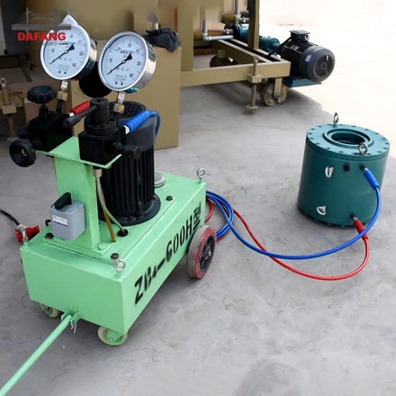 Prestressing Equipment High Pressure Electric Hydraulic Power Concrete Oil Pump Stainless Steel 380V for ZB4-600H