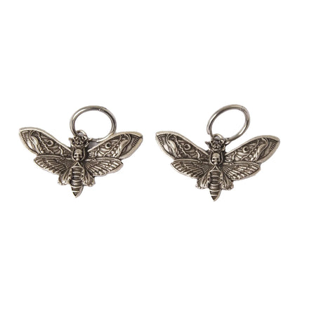 Punk Animal Gothic Style Moth Earrings Skull Creative Jewelry Gift