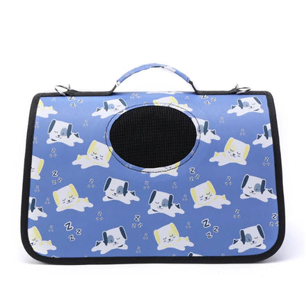 Portable Cat Carrier Handbag Breathable Outdoor Pet Carriers Small Dog Cat Airline Approved Pet Cat Carrier Bag.