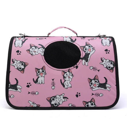 Portable Airline Approved Pet Carrier Bag Travel Cage Outdoor Pet Transport Bag for Kitten Puppy Dog Cat Tote Bag