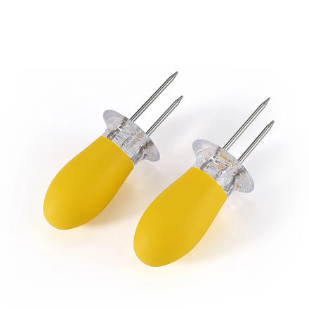 BBQ Accessory Corn Fork Anti-slip Corn Cob Holder Barbecue Food Needles Vegetable Tools