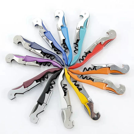 Premium Wine Corkscrew Bottle Opener Waiter Corkscrew Wine Opener with Serrated Foil Cutter