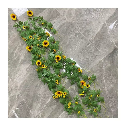 Sunflower Wall Hanging Plant Dekoration Flower Vine