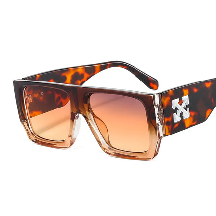 High End Big Frame Designer Luxury Eyeglasses UV400 Glasses Fashion METAL HINGE Sunglasses for Men Women