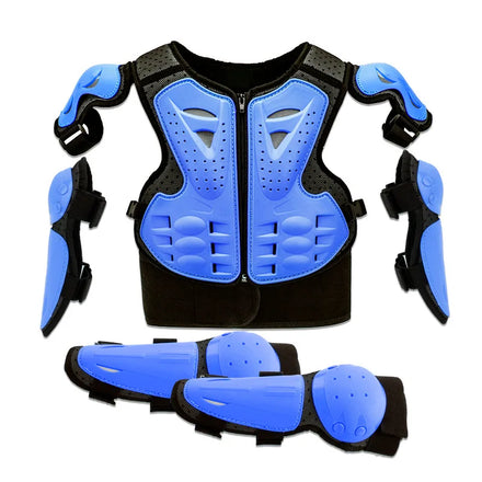 Kids Motorcycle Armor Protective Gear Children Body Chest Spine Protector Vest Cycling Skating Protection Jacket