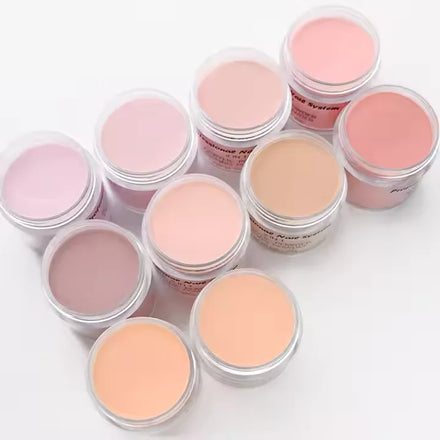 10 Color 1oz Acrylic Powder Neno Pigment Nail Powder Dust Ombre Nail Glitter Gradient Iridescent Acrylic Powder Colorful Decor