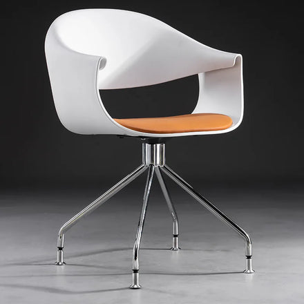 Nordic Restaurant Luxury Computer Chair High Back Upholstered Leather Modern Pictures Office Chairs