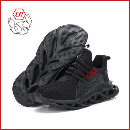 6KV Insulation Safety Shoe Casual Trainers Men's Safety Shoe Fly Knit EN Steel Toe Non-slip Men's Work Shoes