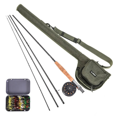 Wholesale 2.7 m 5/6 7/8 Carbon Rod Fly Fishing Rod Set