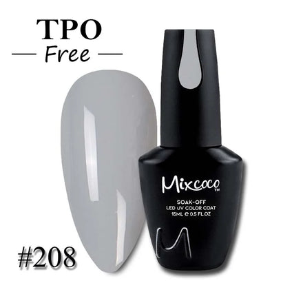Mixcoco New Nail Product Hema Free 2023 Private Label Nails Supplies Salon Uv Gel 299 Color 15ml Bottle Sets Gel Nail Polish