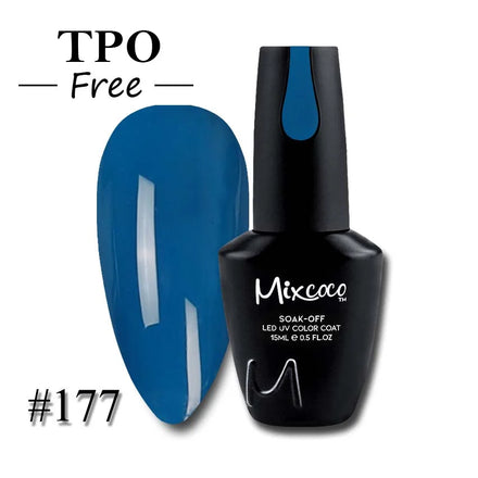 Mixcoco Wholesale 15ml Private Label Nail Gel Polish Soak Off UV Gel Polish Sets Art Painting for Nail Accessories