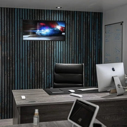 Nature Veneer Sound Proof Wooden Wool Diffuser Fireproof Acoustic Wall Panel