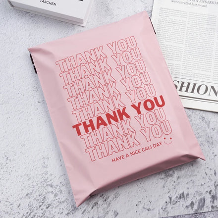 Wholesale Promotional Matt pink Mailer Poly Plastic Mailing Envelopes Postage Brand Polybag for Postal