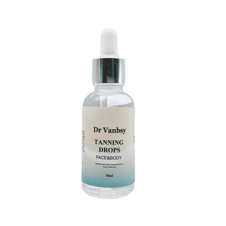 Wholesale OEM Sunless Self Tanning Water Vegan Face Tanner Drops Bronzing Bronzer Body Tanning Drops for Facial