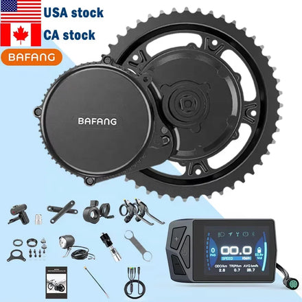 BAFANG CAN Protocol BBS BBSHD Mid Drive Motor 250W 350W 500w 750W Mid-drive Motor Ebike Conversion Kit