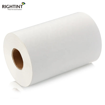 Flexography Professional 75gsm PP Film Acrylic Water Activated Self Paper Single Sided Waterproof Masking Synthetic Sticker