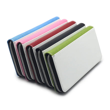 RubySub High Quality PU Leather Wallets Women Sublimation Women Lady Purse Creative Wallet Ladies Wallet Storage