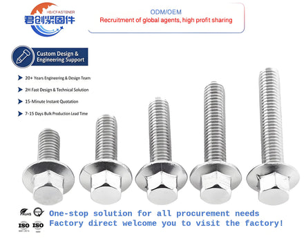 Steel Bolt and Nut Hex Bolt and Nut Excellent Quality Fastener Low Price Non-standard Custom Bolts and Nuts Stainless Steel