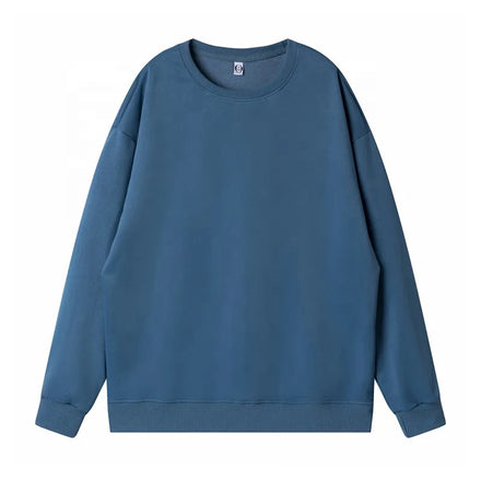 Crew Neck Sweaters 100% Cotton Christmas Sweater Jumper Custom logo Wholesale Sweaters