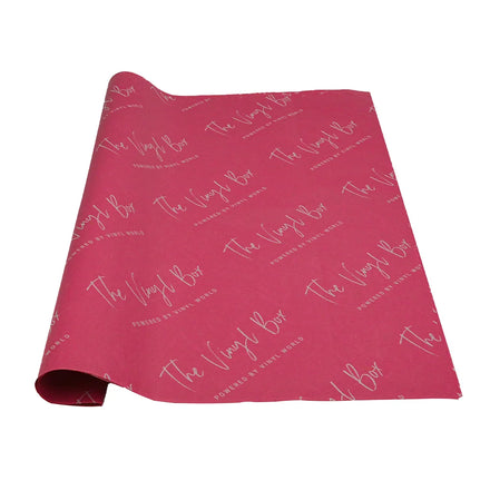 Personalized Custom Peach Pink Butcher Tissue Wrapping Paper Sheets for Clothing Packaging Pantone Printing 17gsm Tissue Paper