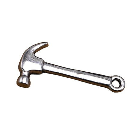Antique Hammer Charms Jewelry Creative Charm for Necklace DIY Jewelry Making 25*13mm