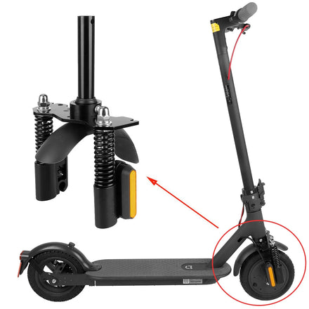 Ulip for M365 1S Pro Pro2 Scooters Hydraulic Front Suspension With Rubber Front Fender Kits Shock Absorber Mudguard Parts