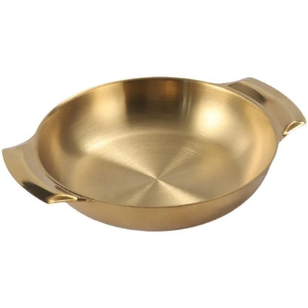 Stainless Steel Outdoor Folding Bowl Picnic Mini Pan Cup Bbq Mountaineering Camping Portable Heatable Cookware