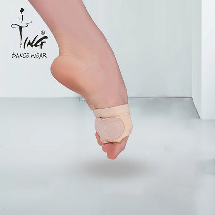 Ballet Dance Accessories Open Toe Design Professional Ballet Dance Heels Women Toe Pad With Luxury Leather Dance Shoes