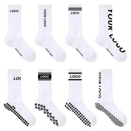 Designer Design Anti slip Cushion 100 Cotton Crew Women Athletic Sport Custom Skateboard Socks
