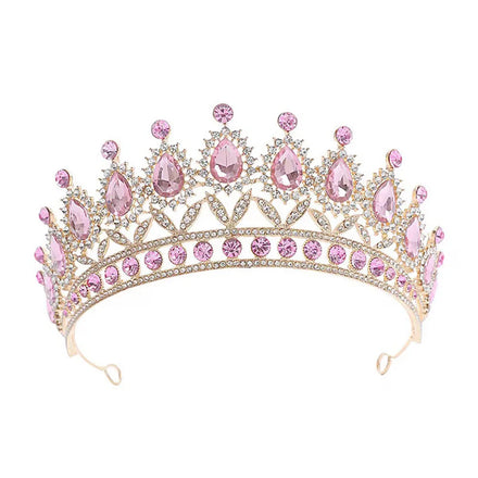 Luxury Crystal Tiara Bridal Diamond Crown Hot Selling Luxury Wedding Queen Crown Headwear