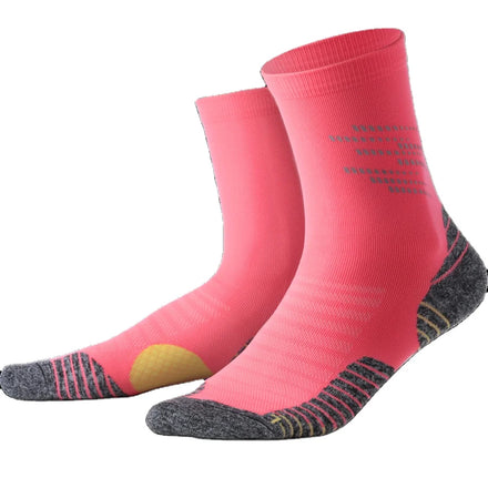 Wholesale Knitted Digital Printing Jacquard Technology Autumn Athletic Running Crew Sports Socks for Unisex
