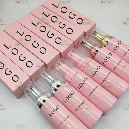 Oem Private Label Lash Shampoo Eyelash Shampoo Cleansing Foam With Logo Lash Foaming Brush for Eyelash Extension