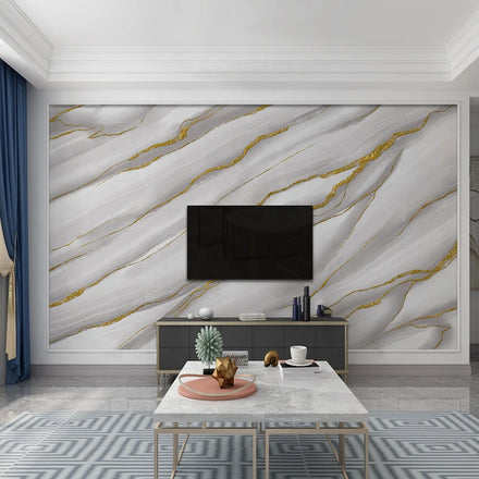 White Silk Waterproof Modern 3D Wallpapers/Wall Coating for Living Room Home Decoration Mural Wallpaper Interior Design