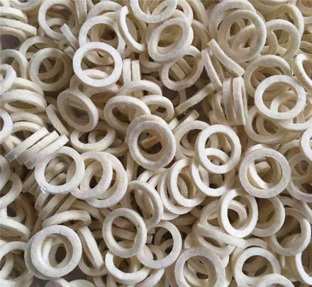 Industrial Use Dust Oil Seal Ring Wool Felt Gasket Felt Washer Plain Finish Customizable Size OEM Brand Automotive Oil Gas ISO